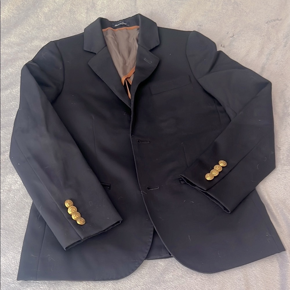 Crewcuts Navy Blazer with gold buttons for little boy